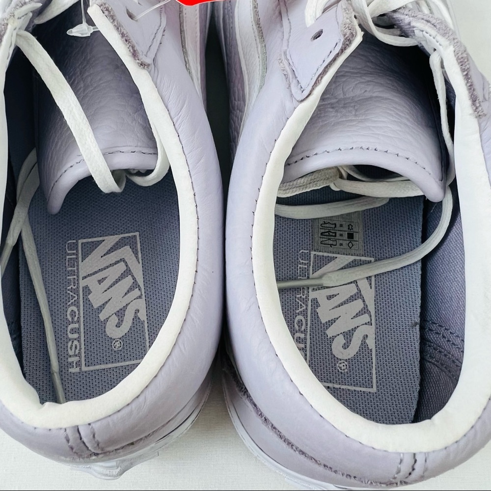 Unisex Lavender Vegan Leather Shoes - Picture 10 of 12